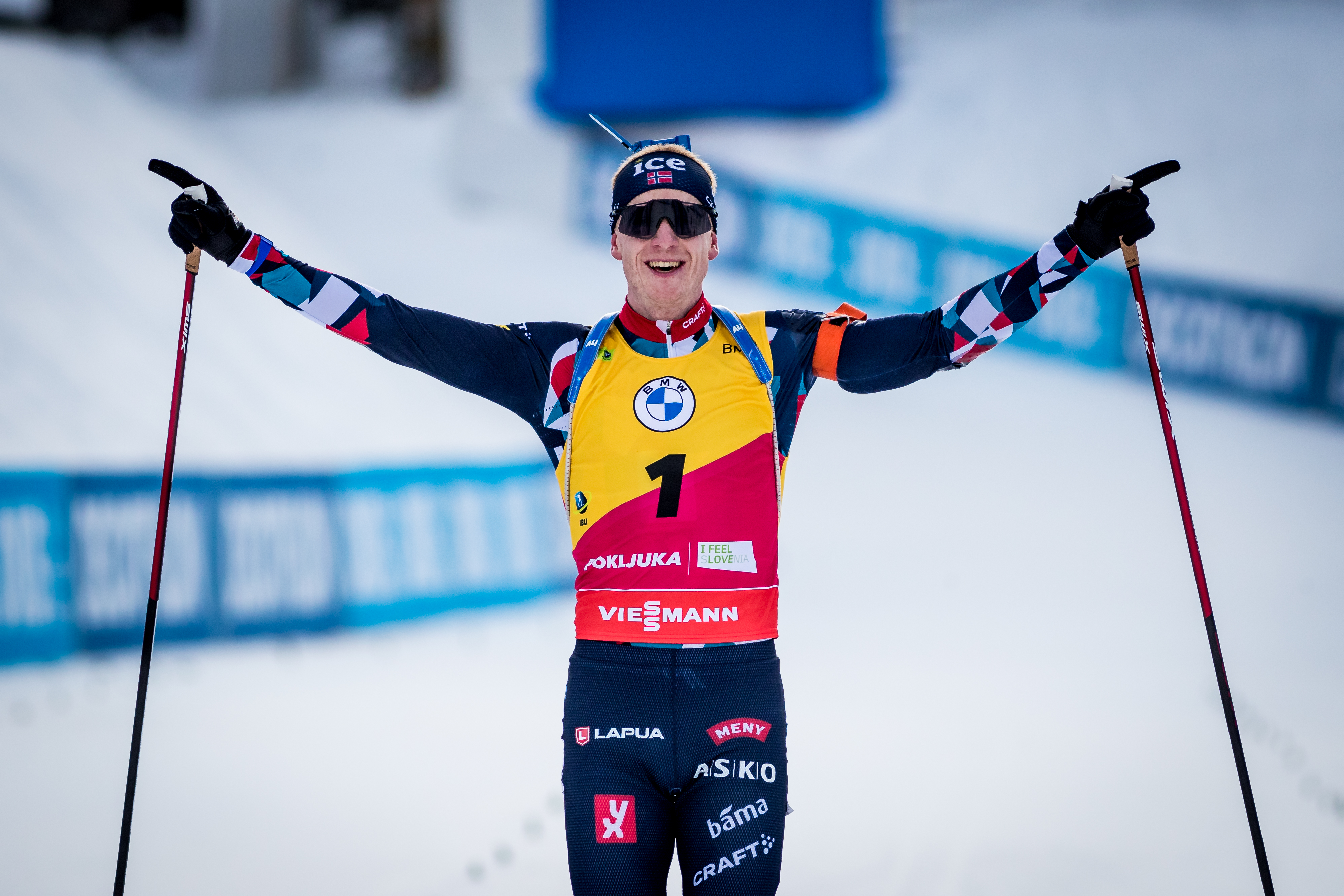 JT Boe Skis to Third Sprint/Pursuit Double of the Season